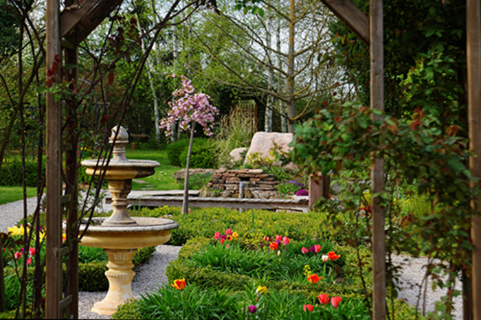 Découverte libre du jardin des Instants Paisibles Le Jardin des Instants Paisibles Goxwiller