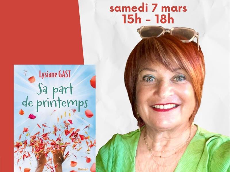 Dédicace Lysiane Gast