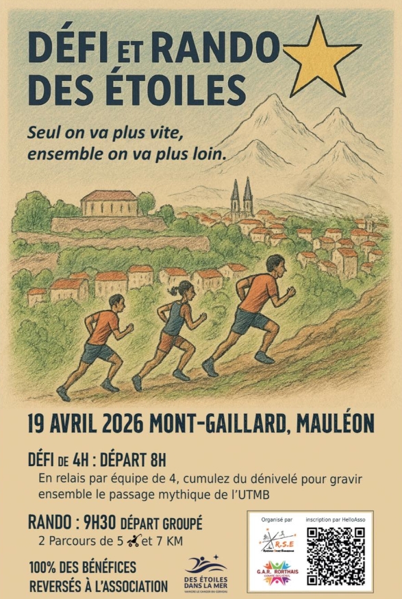 Défi et rando des étoiles