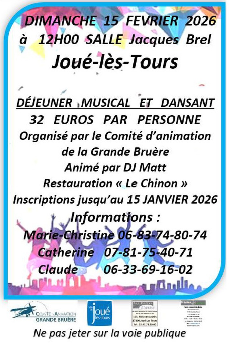 Déjeuner musical et dansant