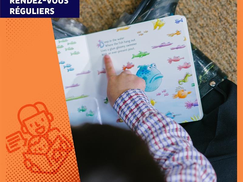 Des livres pour mon bébé à la médiathèque du Phénix