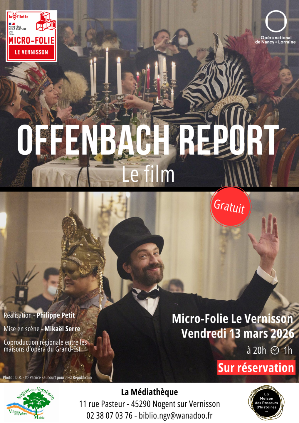 Diffusion Offenbach Report Le film