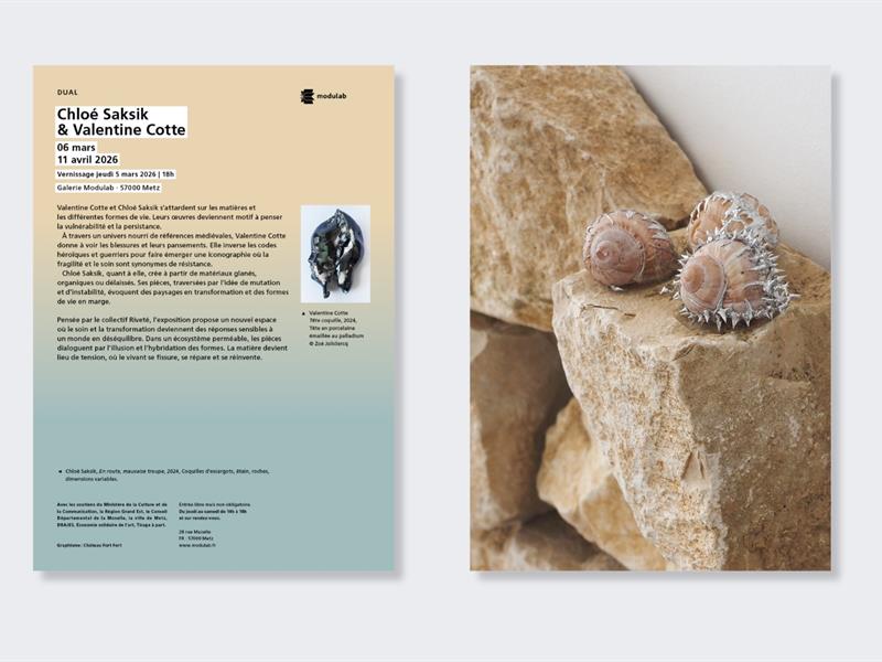 DUAL sur une proposition du Collectif RIVETÉ Duo show Valentine Cotte & Chloé Saksik