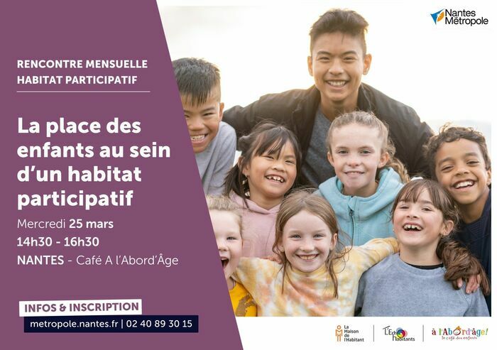 Echange sur la place des enfants au seins des habitats participatifs A l'Abordage - Le Café des Enfants