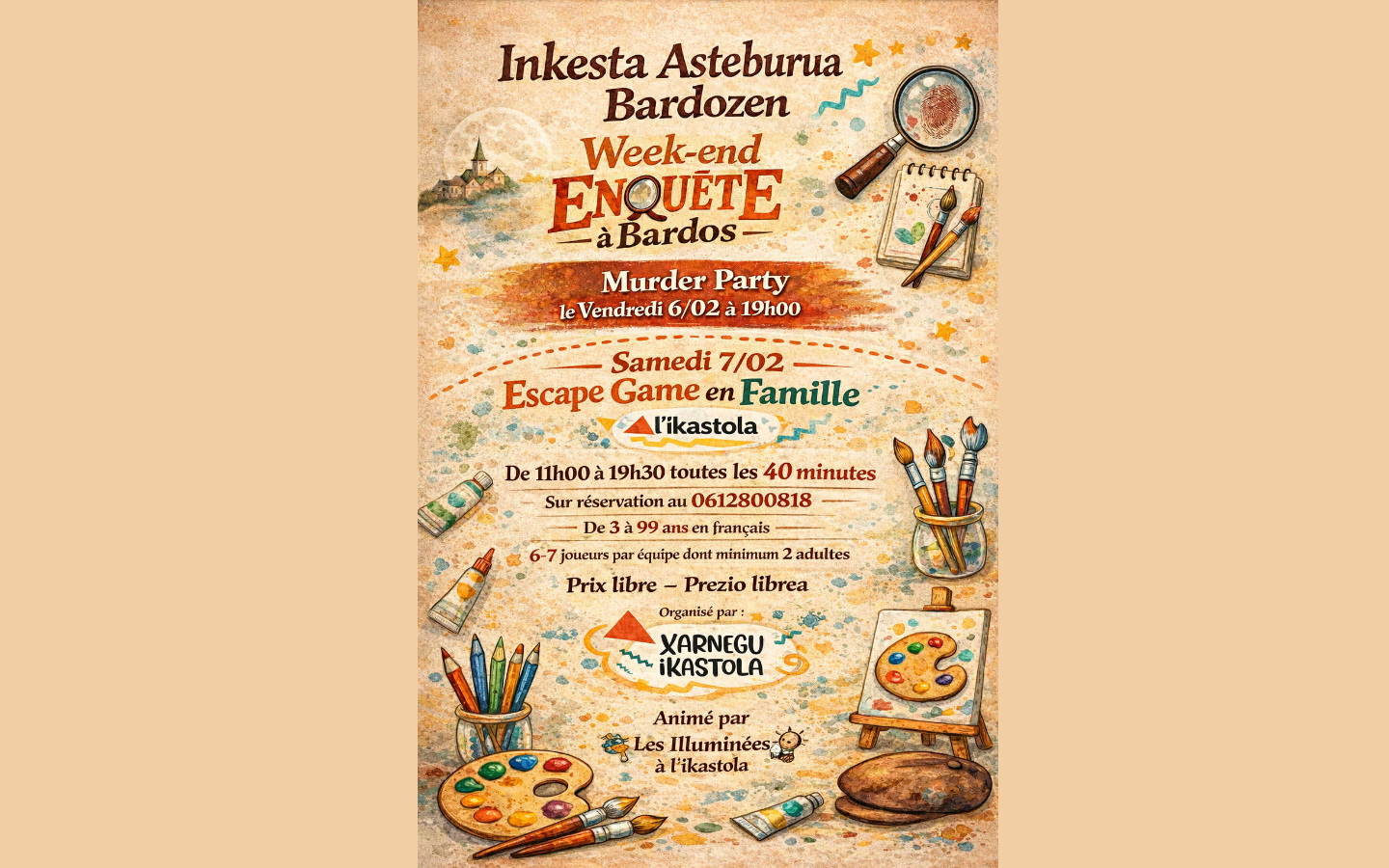 Escape game en famille