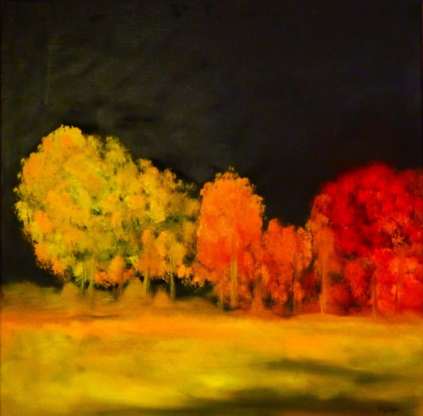 Exposition de peintures à l’acrylique