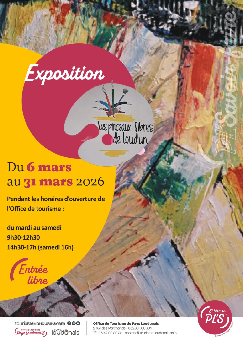 Exposition des Pinceaux Libres 2 Rue des Marchands Loudun 2026-03-06 Exposition des Pinceaux Libres