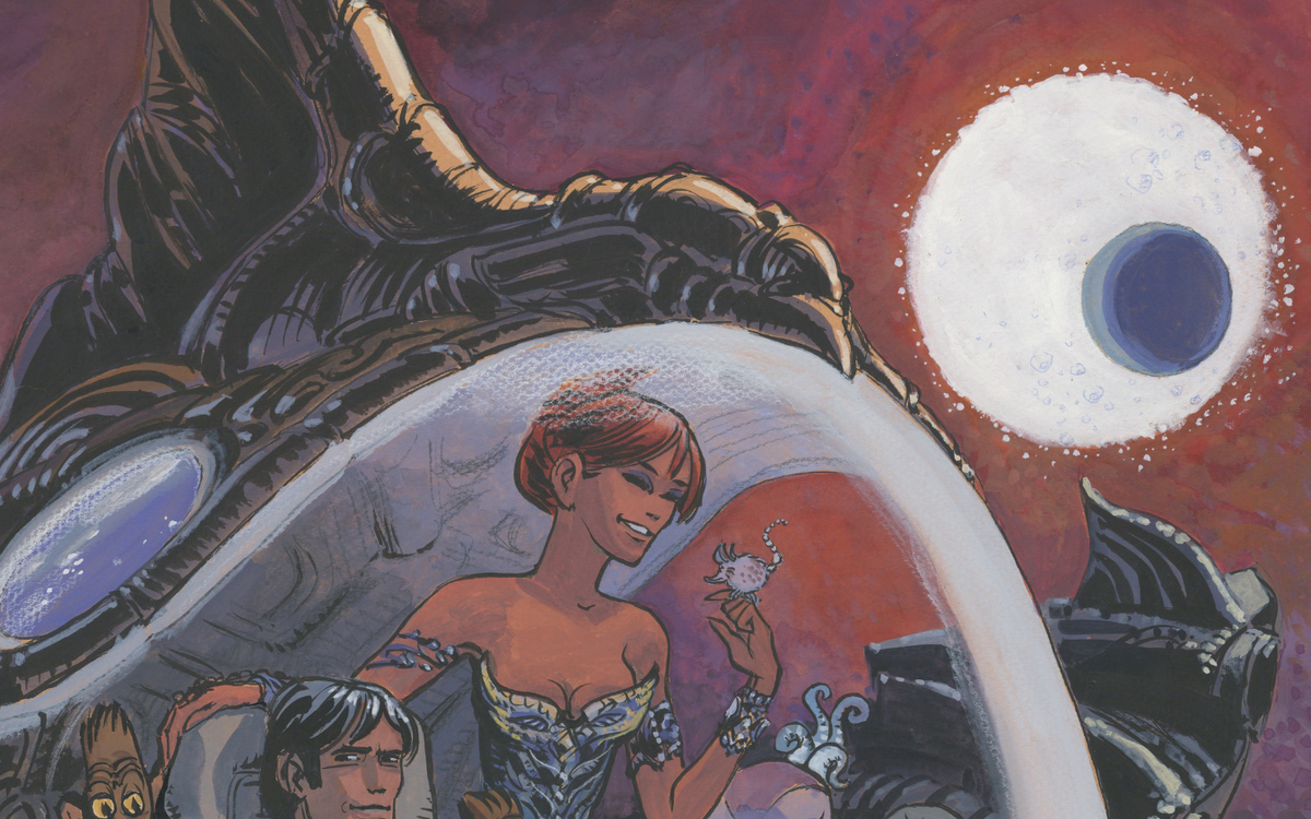 Exposition : Jean-Claude Mézières - Dans l'ombre de Valérian Galerie 9e art  Paris