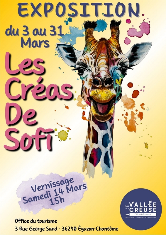 Exposition Les créas de Sofi