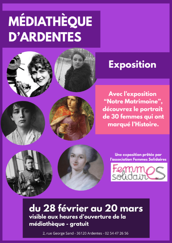 Exposition Notre Matrimoine