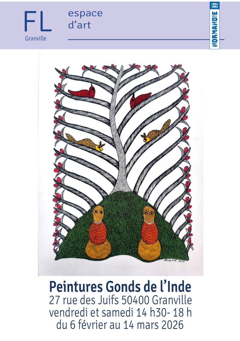 Exposition peinture Gonds de l'Inde