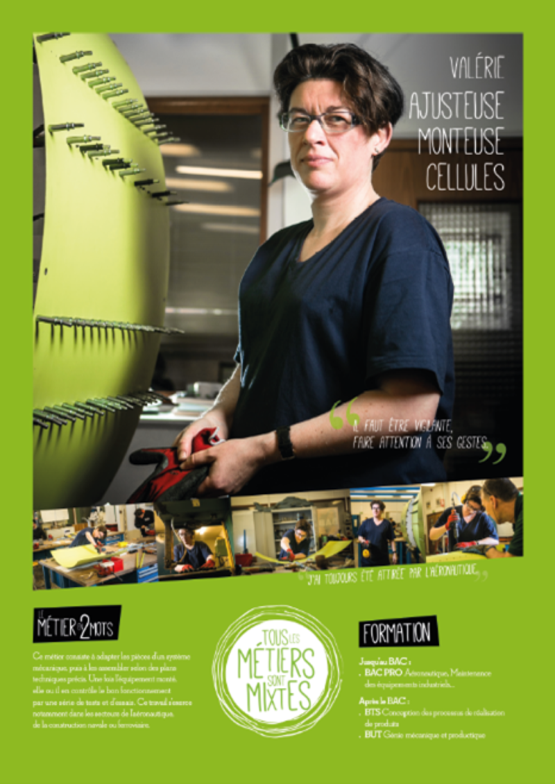 Exposition Tous les métiers sont mixtes