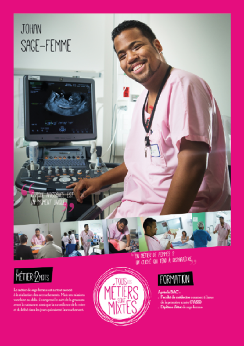 Exposition tous les métiers sont mixtes