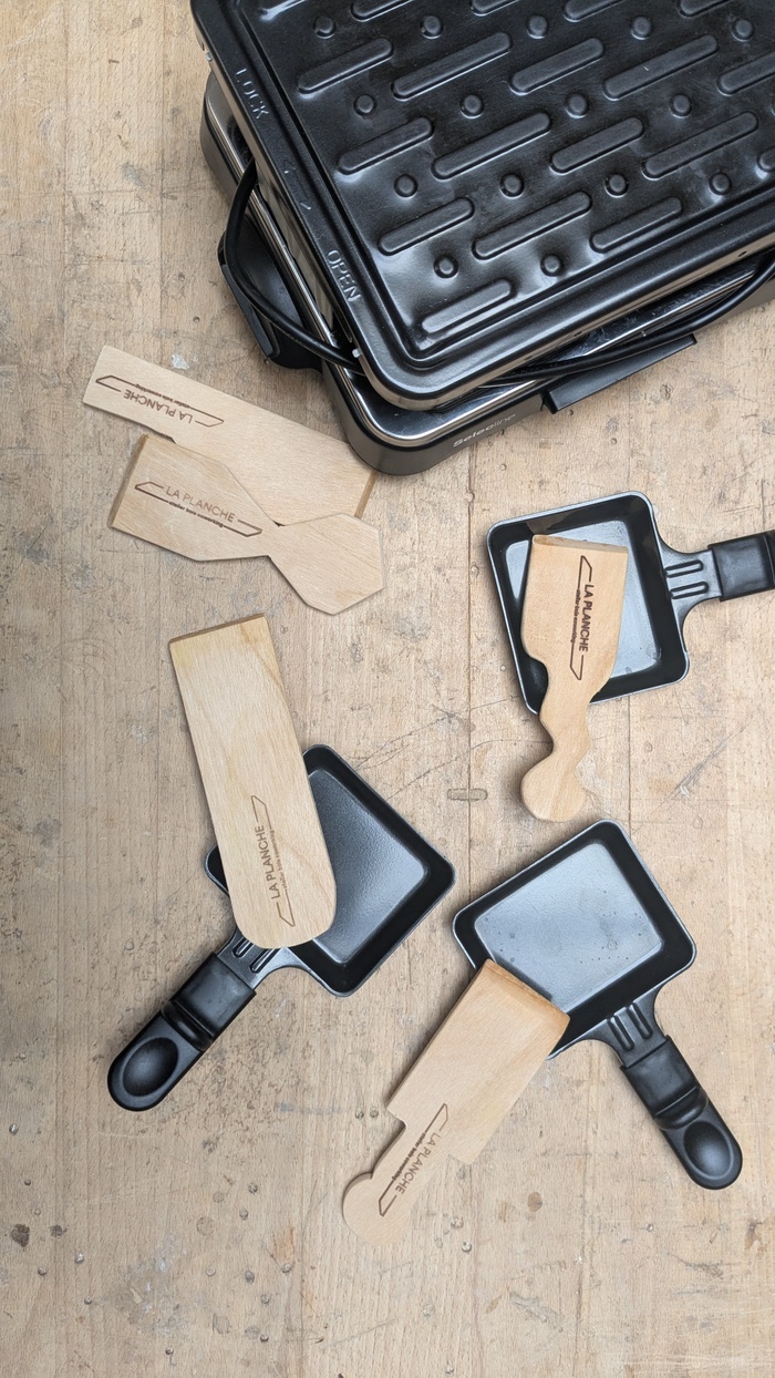 Fabriquez vos spatules pour poêlons à raclette avec La Planche Maison écocitoyenne Bordeaux