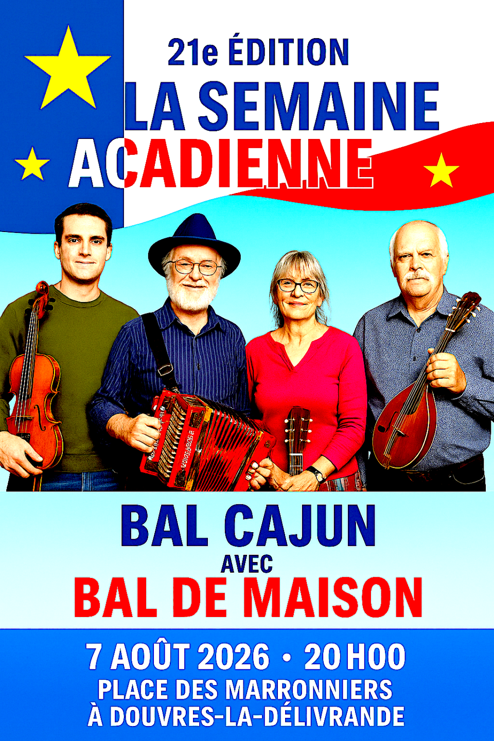 Festival La Semaine Acadienne Bal cajun avec Bal de Maison