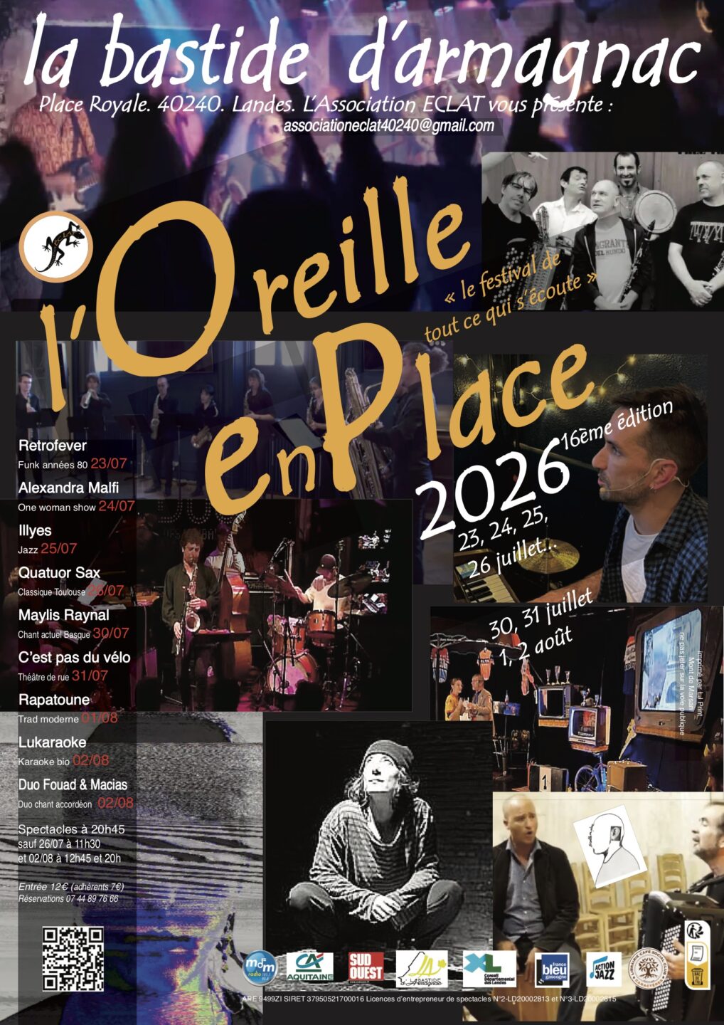 Festival L'Oreille en Place Quatuor sax