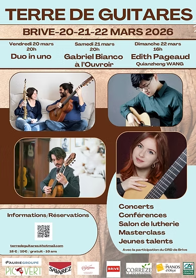 Festival Terres de guitares: Duo in uno (L'ouvroir)