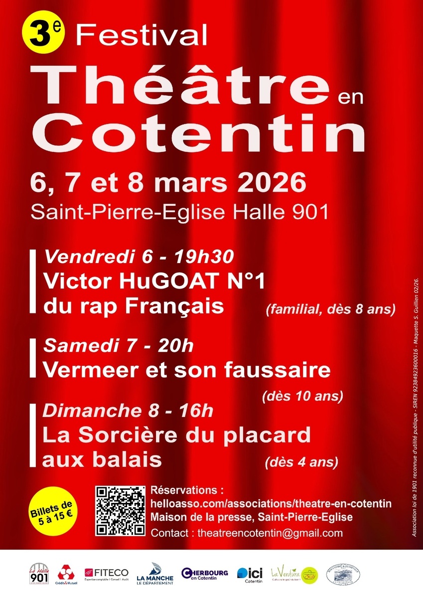 Festival Théâtre en Cotentin Victor HuGOAT Festival Théâtre en Cotentin Victor HuGOAT