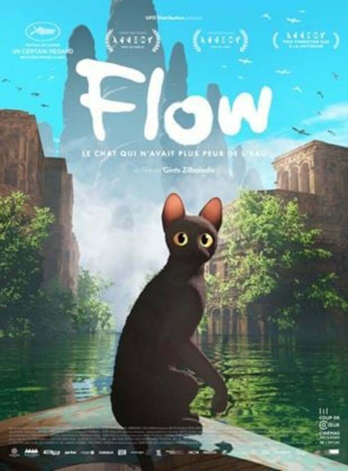 FLOW LE CHAT QUI N'AVAIT PLUS PEUR DE L'EAU Cinéma André-Malraux Bondy