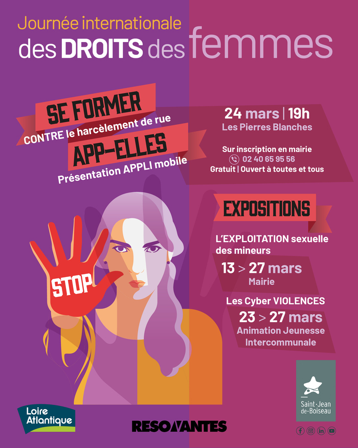 Formation contre le harcèlement de rue : apprendre à réagir Espace festif et culturel Les Pierres-Blanches