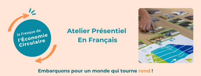 Fresque de l'Economie Circulaire avec Faire sa part et l'association Fresque