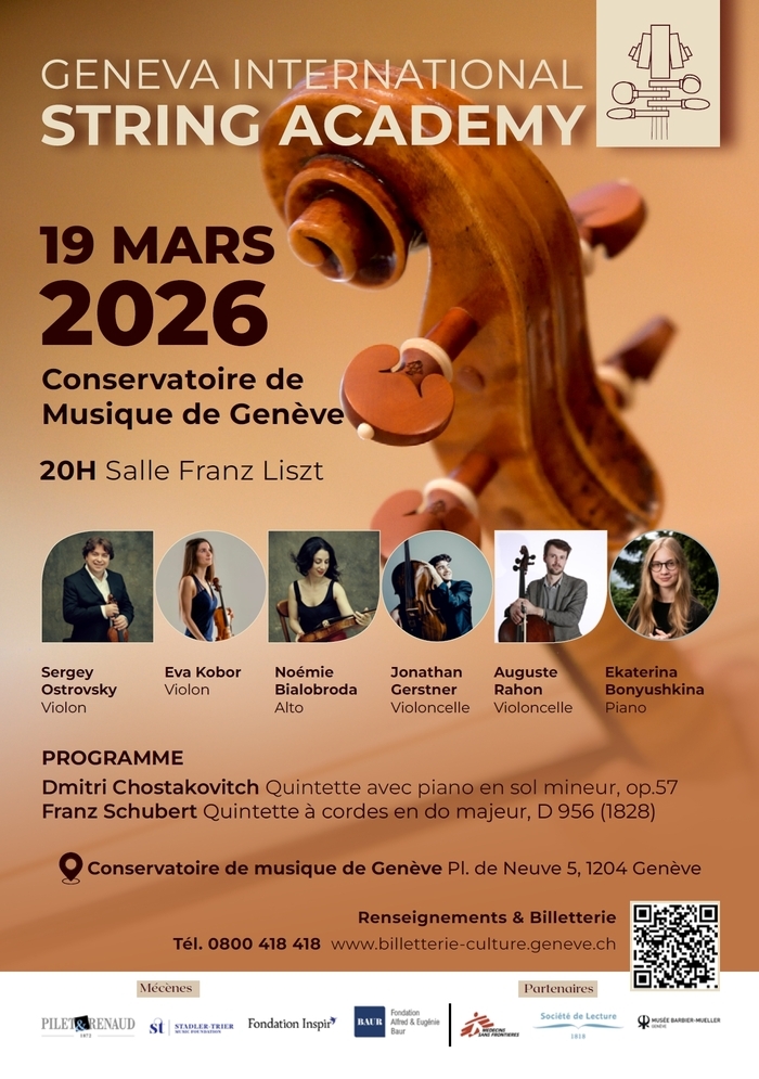 Geneva International String Academy Conservatoire de Musique de Genève Genève