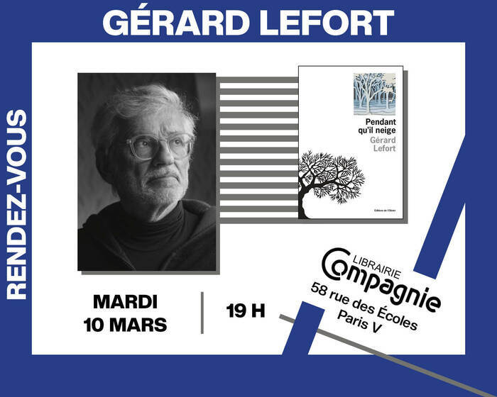 Gérard Lefort Librairie Compagnie Paris