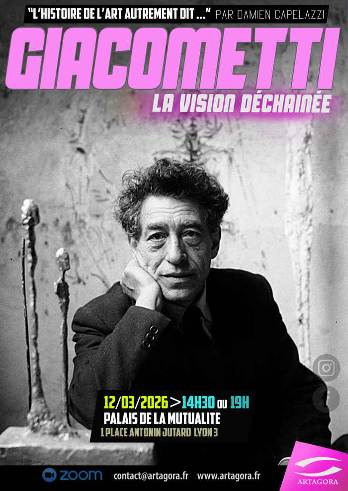 Giacometti : la vision déchaînée Palais de la mutualité Lyon