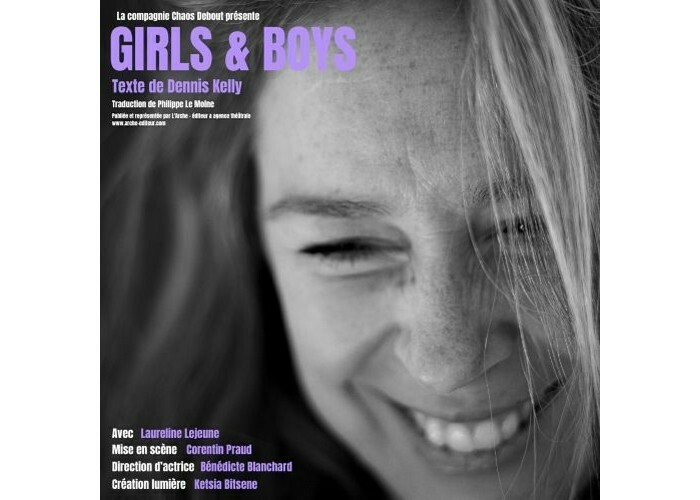 Girls & Boys - avec Laurine Lejeune Théâtre 100 Noms