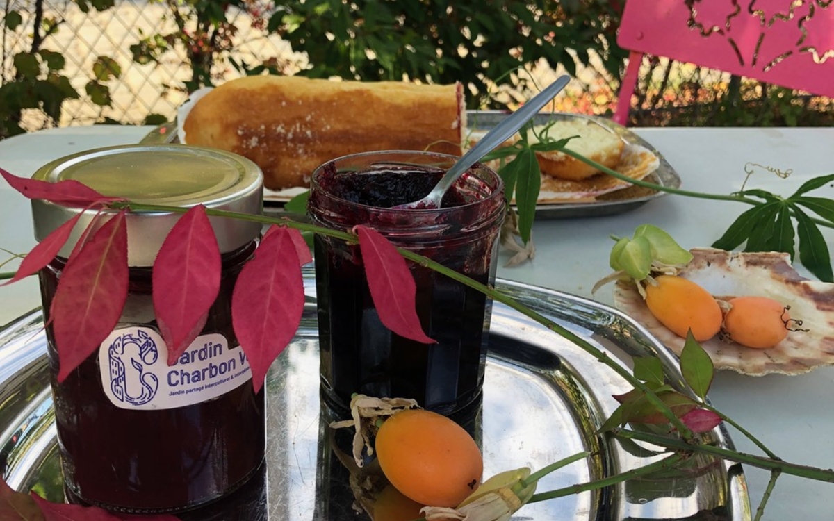 Goûter des générations au Jardin Charbon Vert