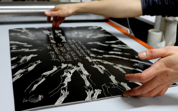 Graveuses d'affiches - Résister Galerie Upstairs Rennes