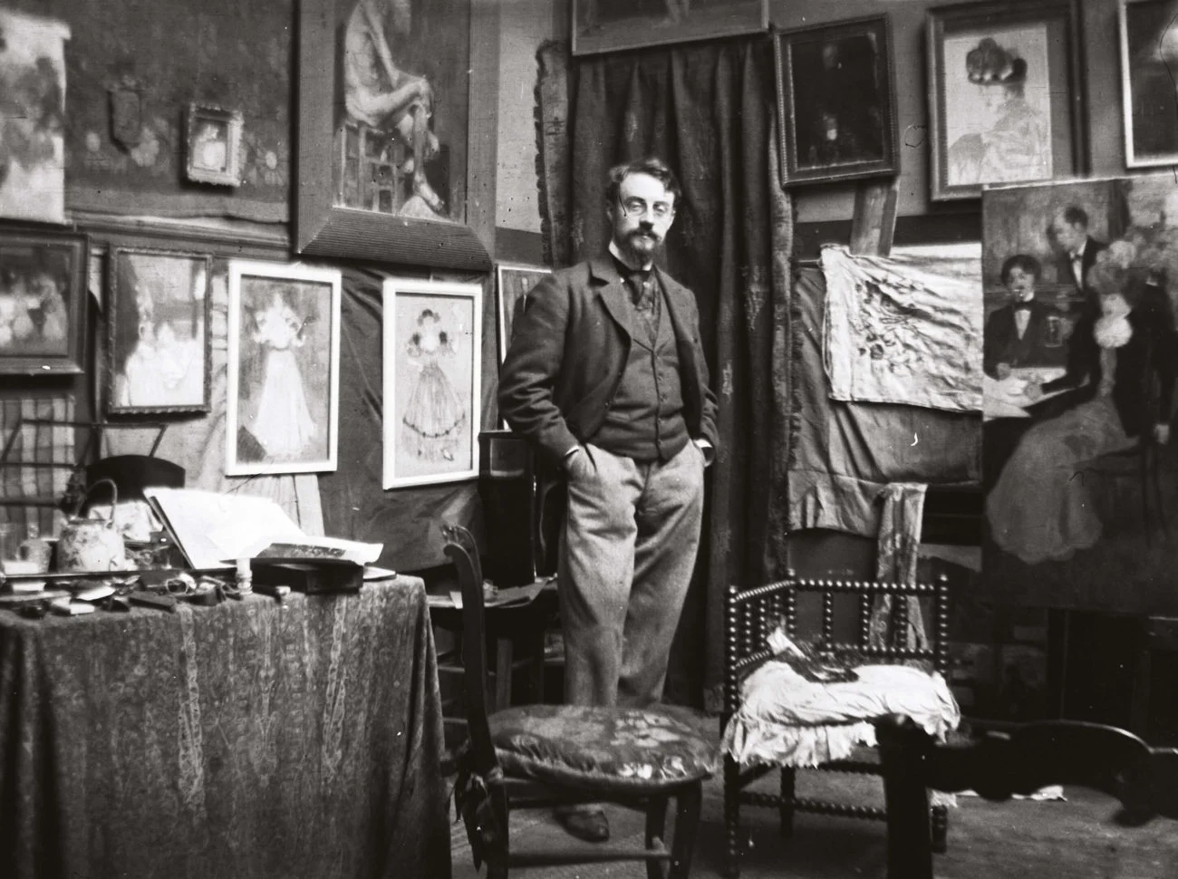 Henri Matisse durant les dernières années de sa vie