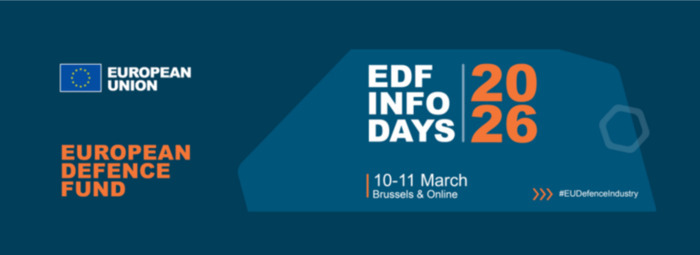 Infoday : Appel à projets Fonds Européen de Défense 2026 Commission européenne Bruxelles