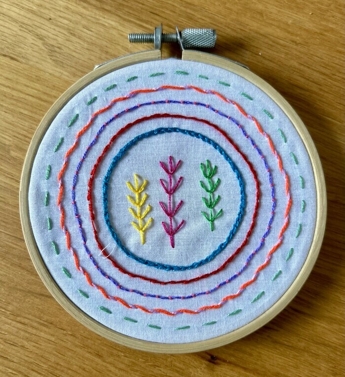 Initiation broderie Le 20 mille