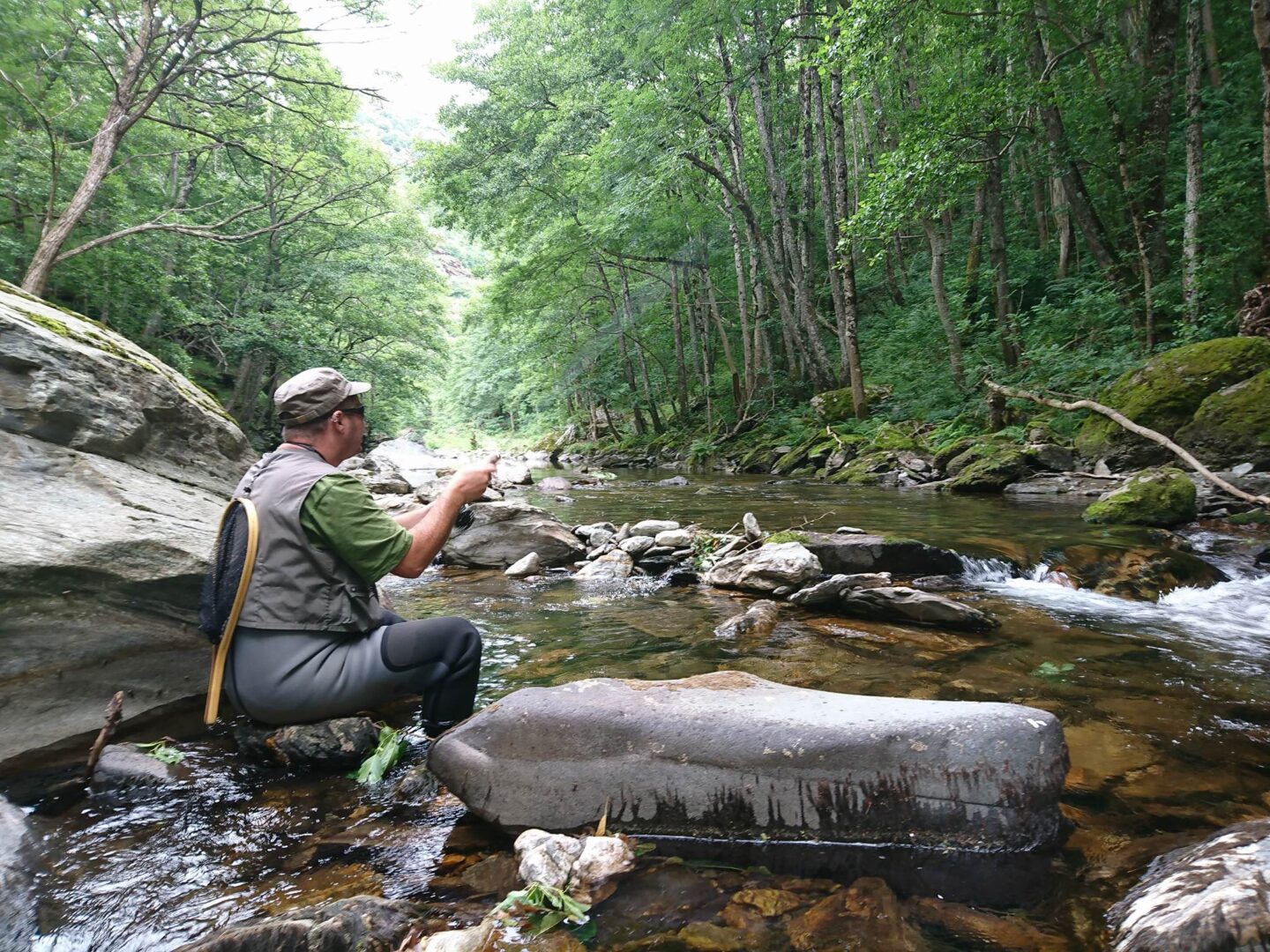 INITIATION PÊCHE AU COUP EN RIVIÈRE