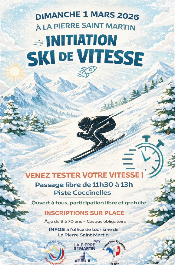 Initiation ski de vitesse Arette 2026-03-01 Initiation ski de vitesse