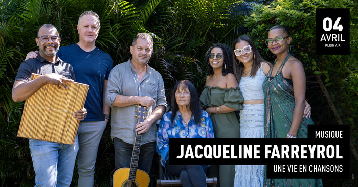 JACQUELINE FARREYROL / UNE VIE EN CHANSONS TÉAT Plein Air Saint-Gilles-les-Bains