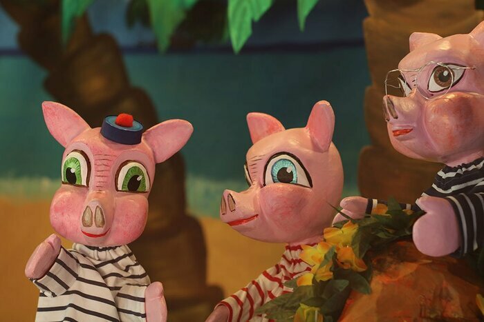 Jacques et les trois petits cochons Théâtre Le P'tit Jacques Lille