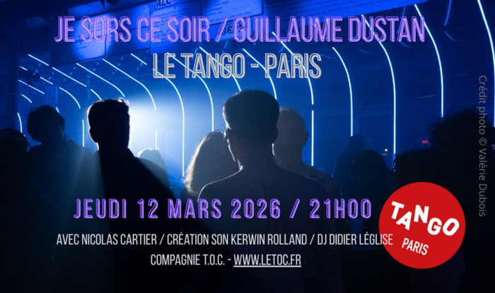 Je sors ce soir Le Tango Paris
