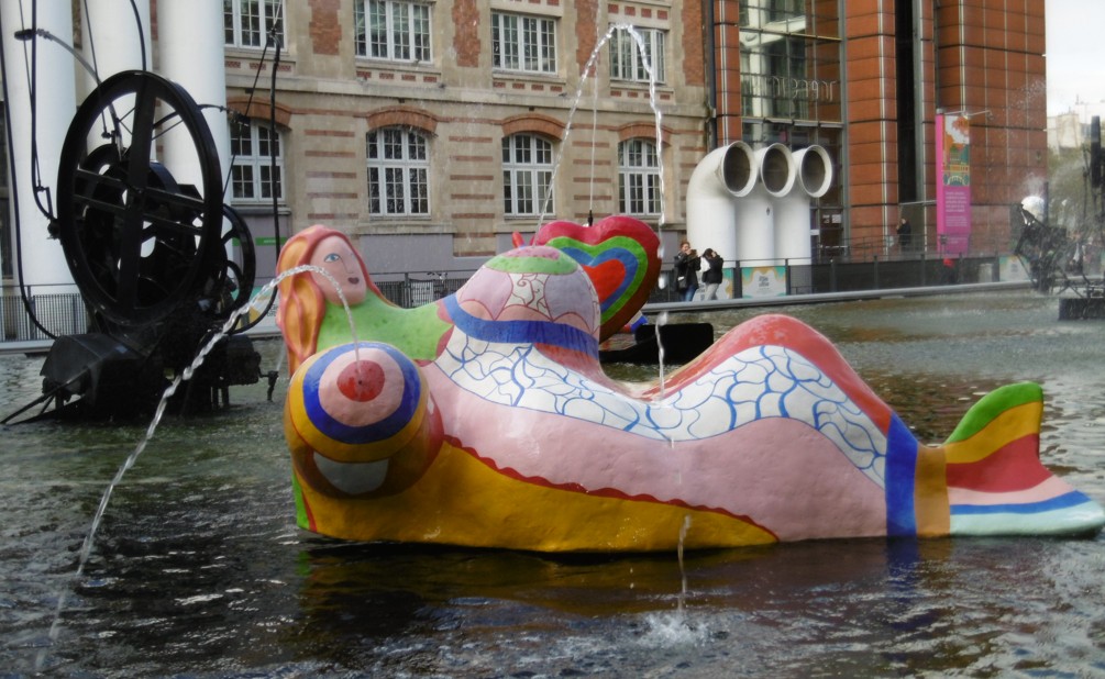 Fontaine Stravinsky à Paris
