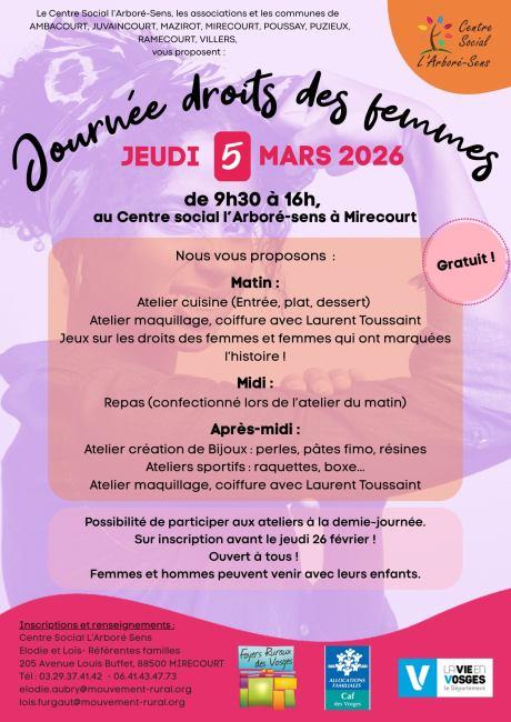 Journée droits des femmes