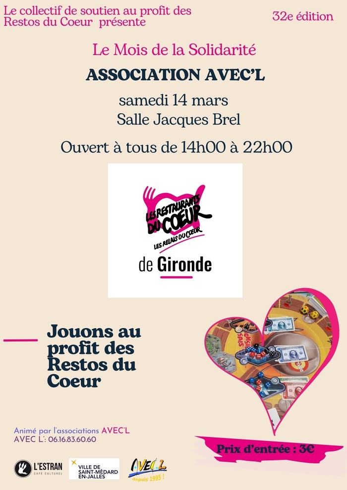 Journée multi-jeux Espace Jacques Brel Saint-Médard-en-Jalles