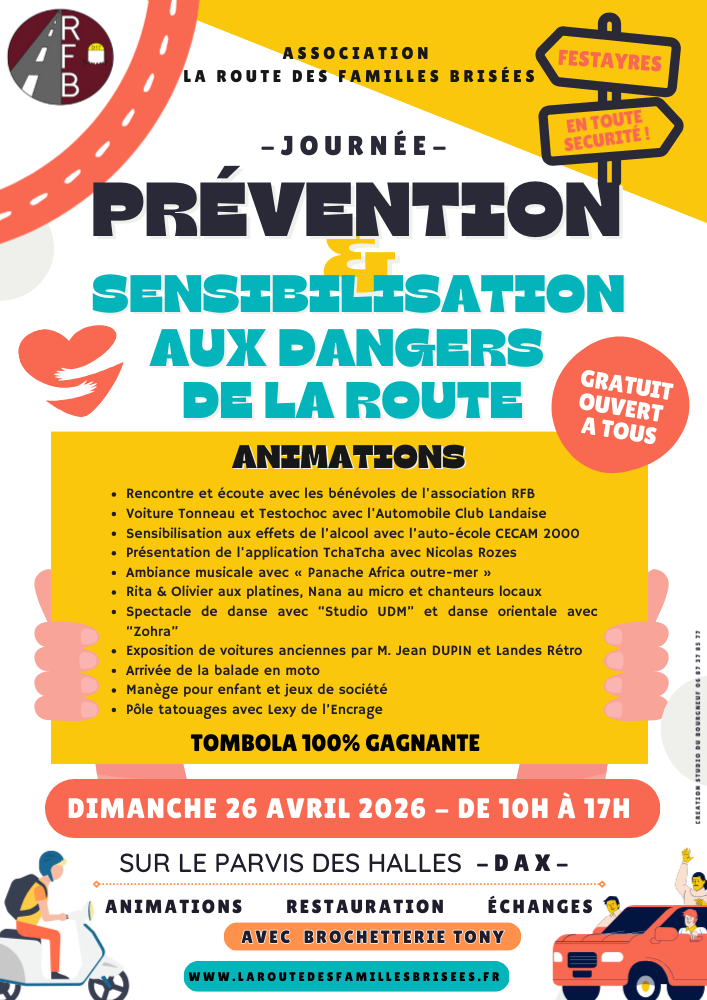 Journée Prévention & sensibilisation aux dangers de la route