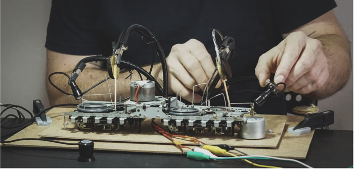 KINETIC DEVICE Atelier de hacking sonore La MACO - Manufacture collaborative Genève