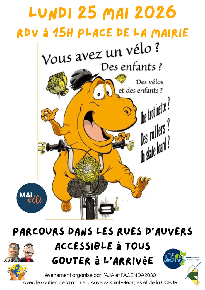 La balade de vélos déguisés Auvers-Saint-Georges Auvers-Saint-Georges