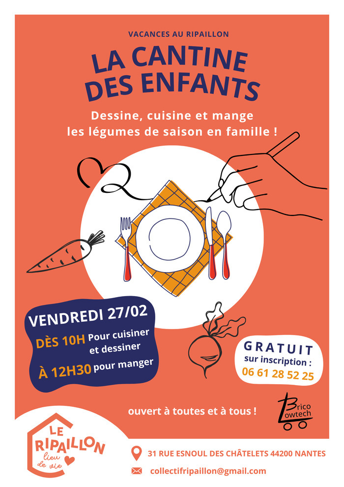 La Cantine des enfants Le Ripaillon Nantes