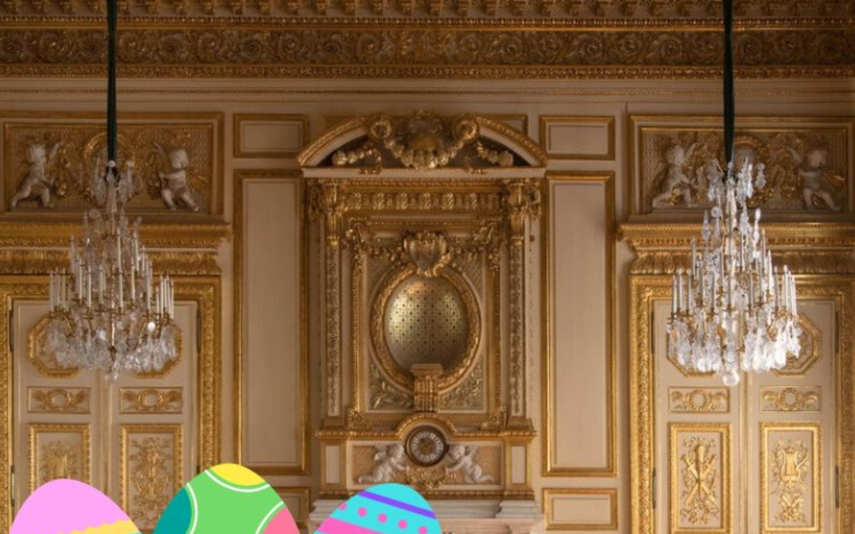 La chasse aux œufs de Pâques de l'Hôtel de la Marine Hôtel de la Marine  Paris