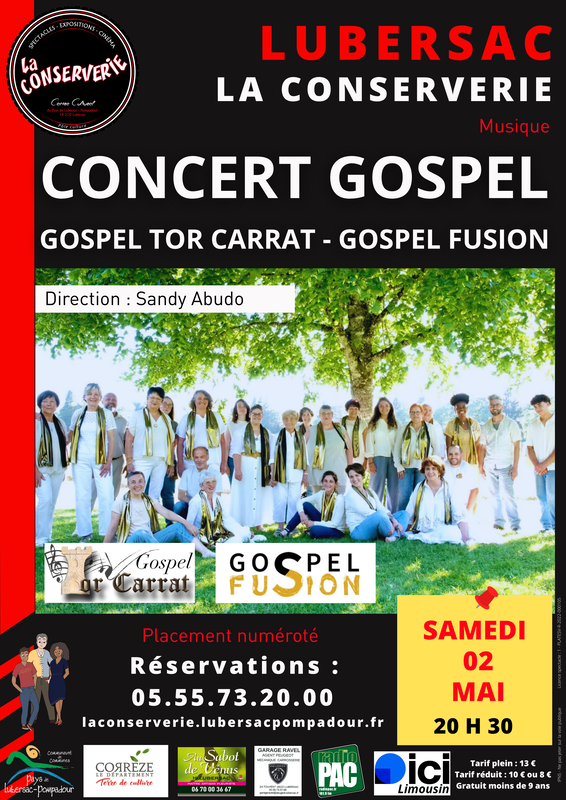 La Conserverie Concert gospel
