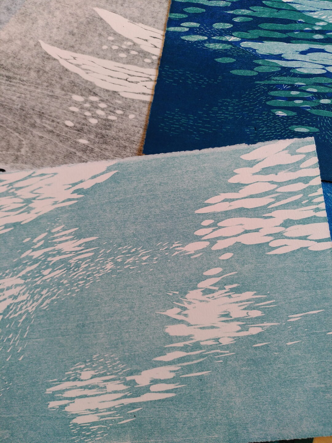 La Cour des Arts Atelier Autour de l'estampe Xylographie avec Marine Domec