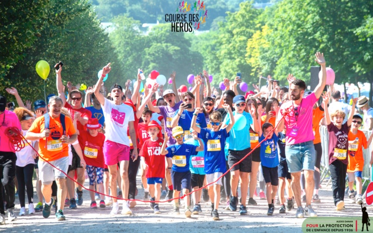 La Course des héros Domaine de Saint-Cloud Paris